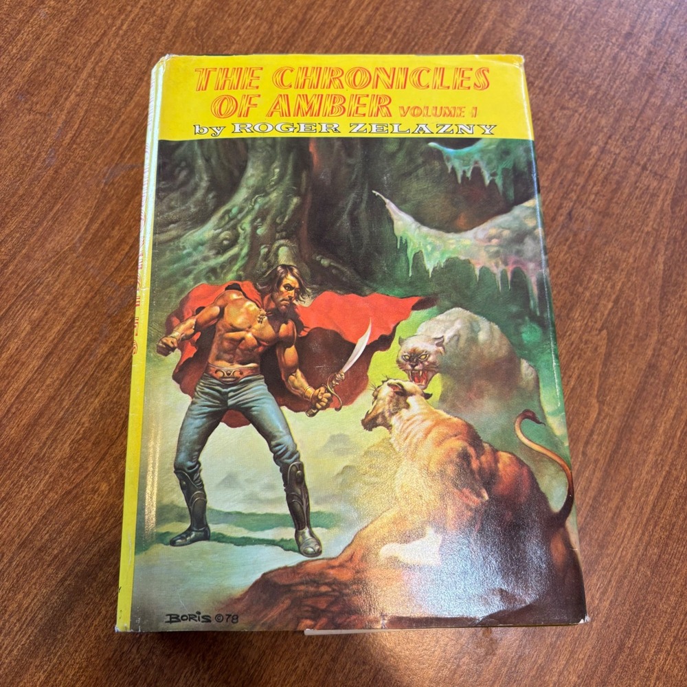 The Chronicles of Amber Vol I Roger Zelazny Hardcover Book Club Ed. Boris Art